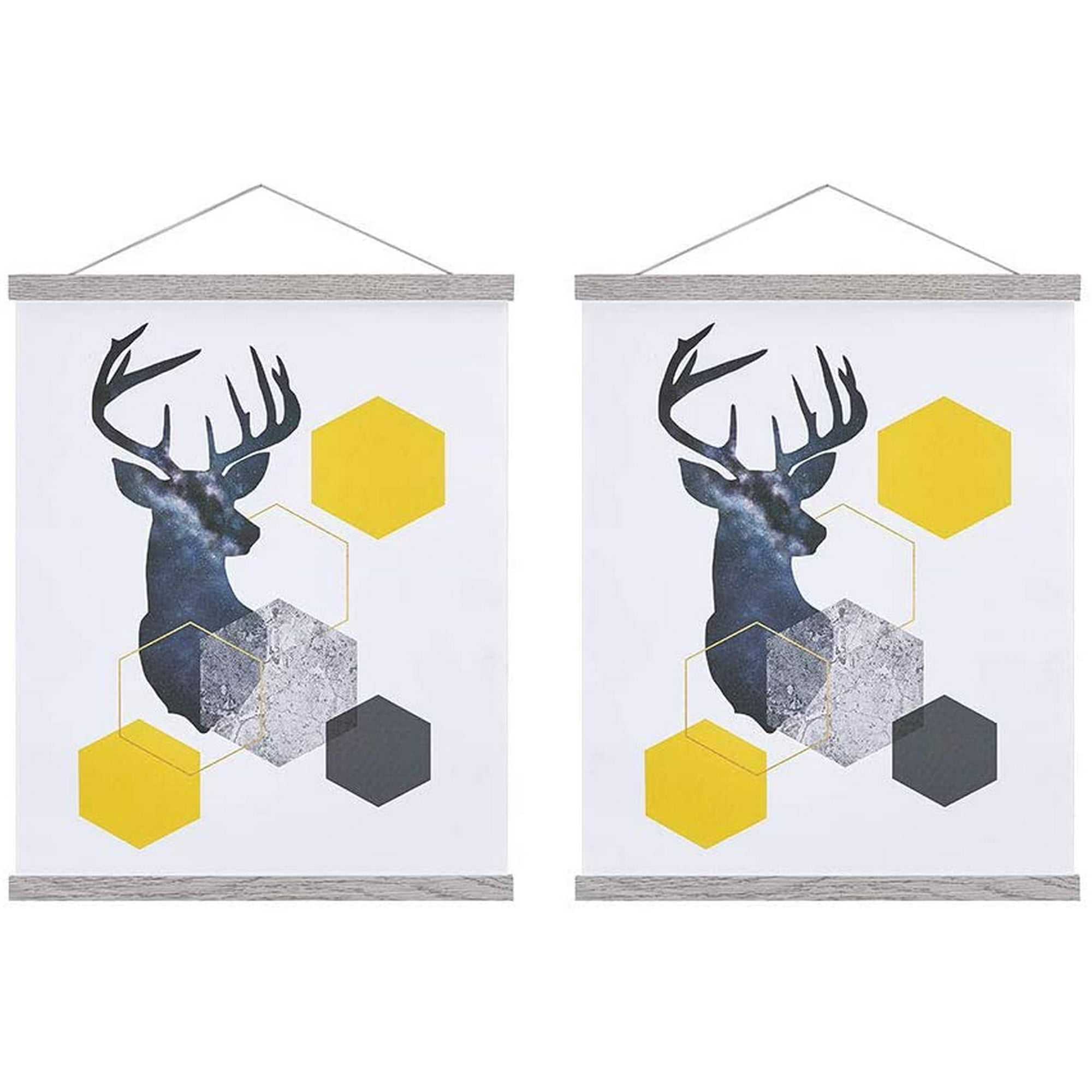 Premium Quality Wood Full Hanging Kit for Wall Art/Prints/Canvas/Photos/Pictures/Artwork/Scratch Map Magnetic Poster Hanger Frame 36 Quick & Easy Setup Extra Strong Magnets 36x24 36x48 36x40 Premium Quality Wood Full Hanging Kit for Wall Art/Prints/Canvas/Photos/Pictures/Artwork/Scratch Map Magnetic Poster Hanger Frame 36 Quick & Easy Setup Extra Strong Magnets 36x24 36x48 36x40